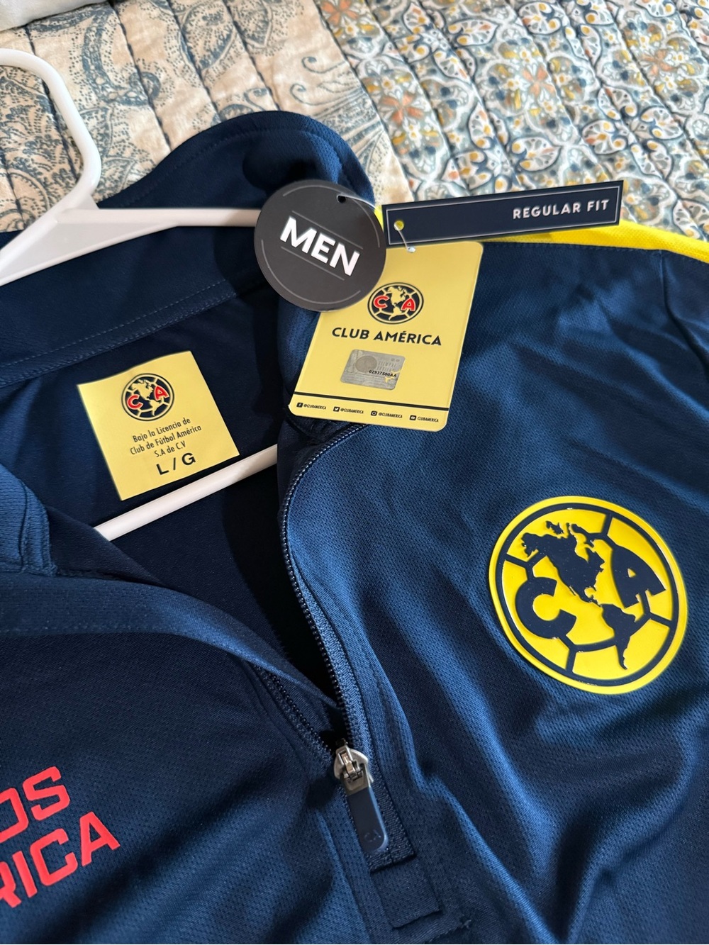 Men's Club America Track Jacket - Regular Fit